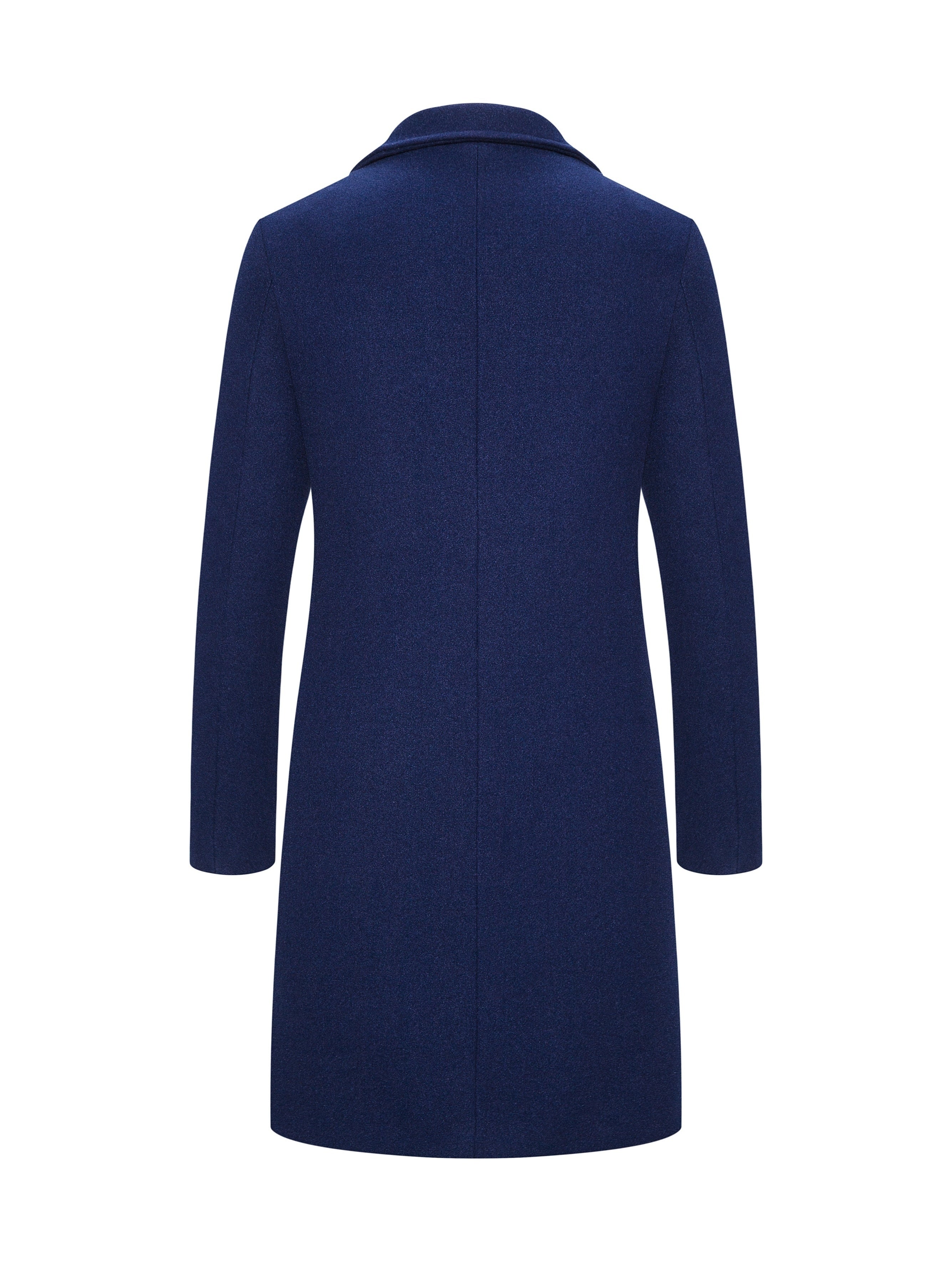 New Men's Mid-length Single Breasted Trench Coat Jacket