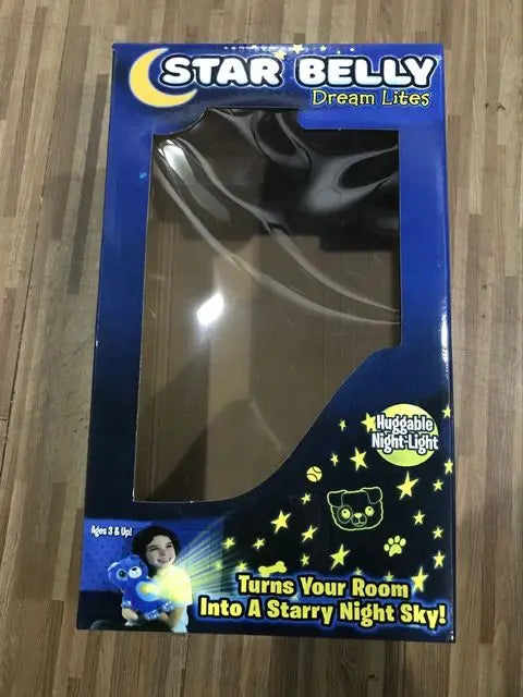 Baby Stuffed Animal With Light Projector Starry Sky Comforting Unicorn Plush LED Galaxy Night Light Cuddly Novelty Lamp Toy Gift