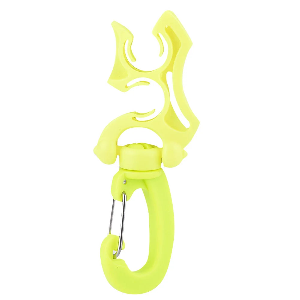 Scuba Diving Clip Double BCD Hose Holder Clip Regulator Retainer Buckle Hook For Dive Snorkeling Accessories