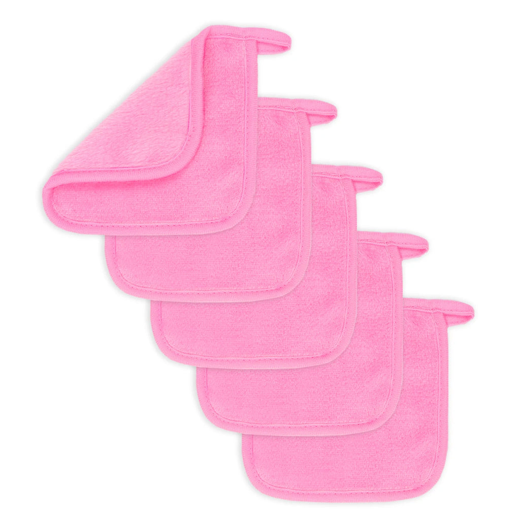 5/10/20Pcs Microfiber Face Cloths Reusable Makeup Remover Cloth Makeup Towels Face Deep Cleaning Pads Skincare Beauty Tools