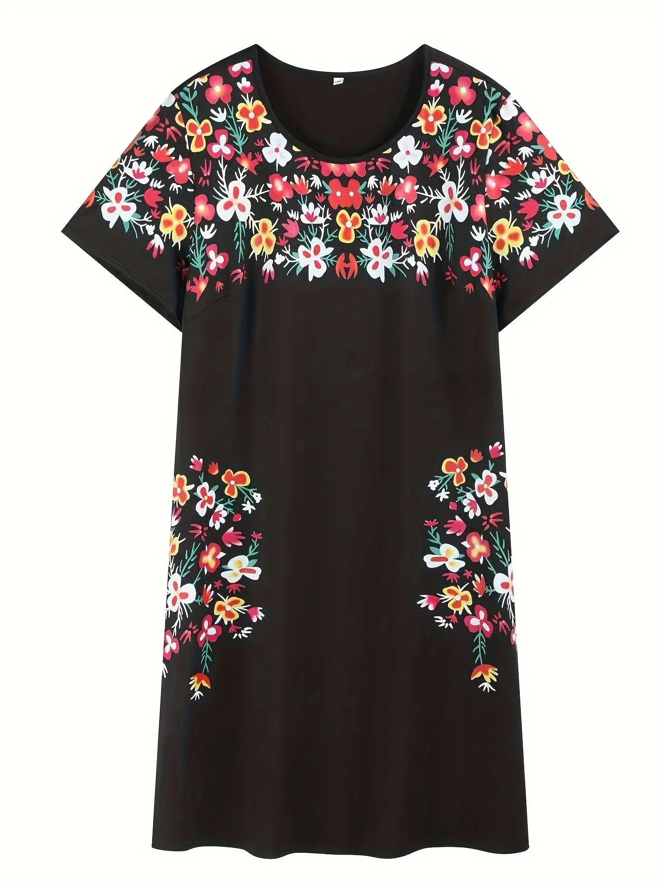 Women's Oversized Woven Dress Casual Bohemian Maxi Summer A-Line Long Dress with Pockets Full Length Clothing
