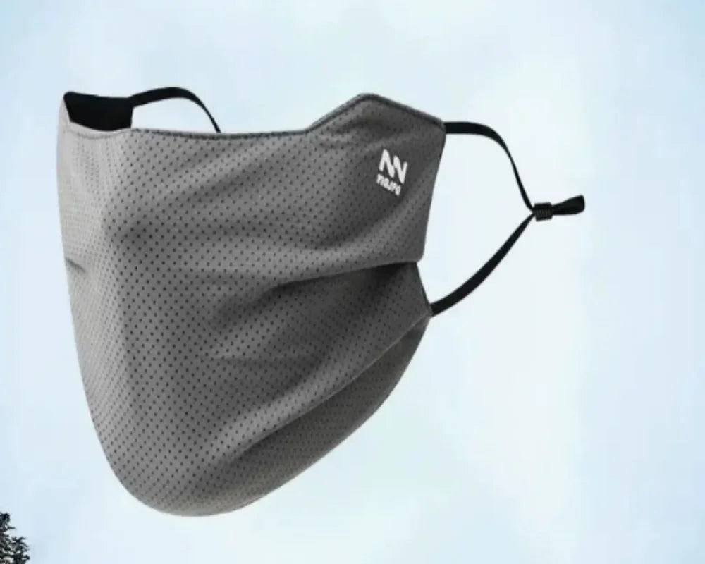 Breathable Ice Silk Face Cover UV Face Shield Washable Reusable Sun Protection Face Mask for Motorcycle Running Riding Exercise