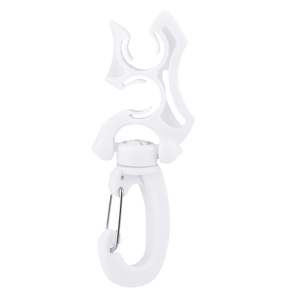 Scuba Diving Clip Double BCD Hose Holder Clip Regulator Retainer Buckle Hook For Dive Snorkeling Accessories