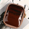 Transparent Travel Cosmetic Bag, Portable Mini Waterproof Cosmetic Lipstick Storage Bag, Multifunctional Clutch Bag
