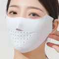 Ice Silk Face Mask Uv Sun Protection Summer Adjustable Breathable Men Women Outdoor Running Cycling Sports Mask