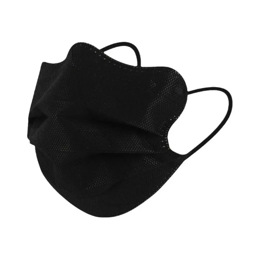 50pcs 3layer Anti-dust Mask Butterfly Shaped Design Mask Adult Face Mask Women Female Protective Disposable Face Cover
