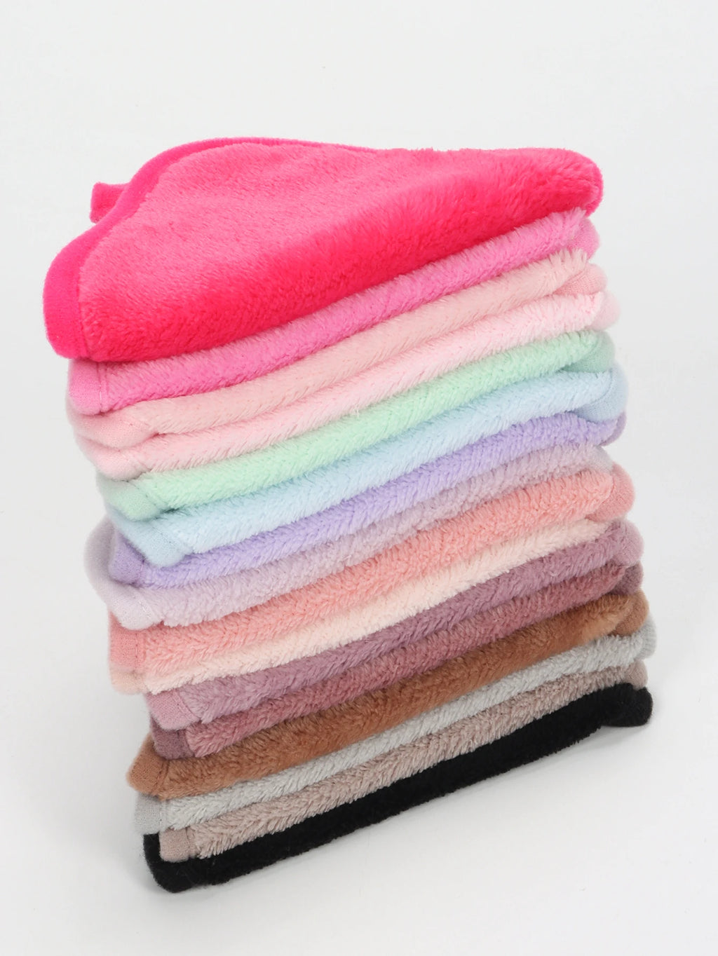 5/10/20Pcs Microfiber Face Cloths Reusable Makeup Remover Cloth Makeup Towels Face Deep Cleaning Pads Skincare Beauty Tools